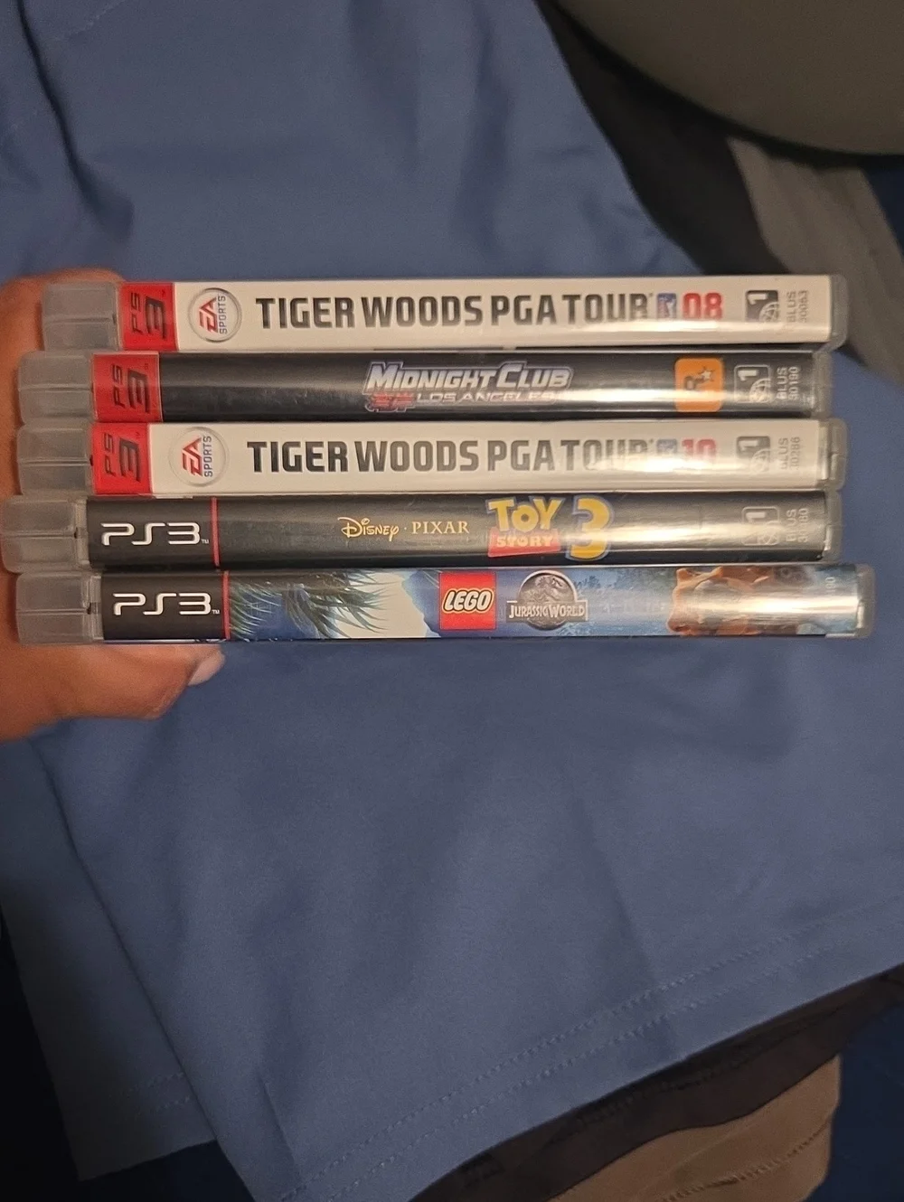 Sony PS3 Game Case Lot.  5 Games
